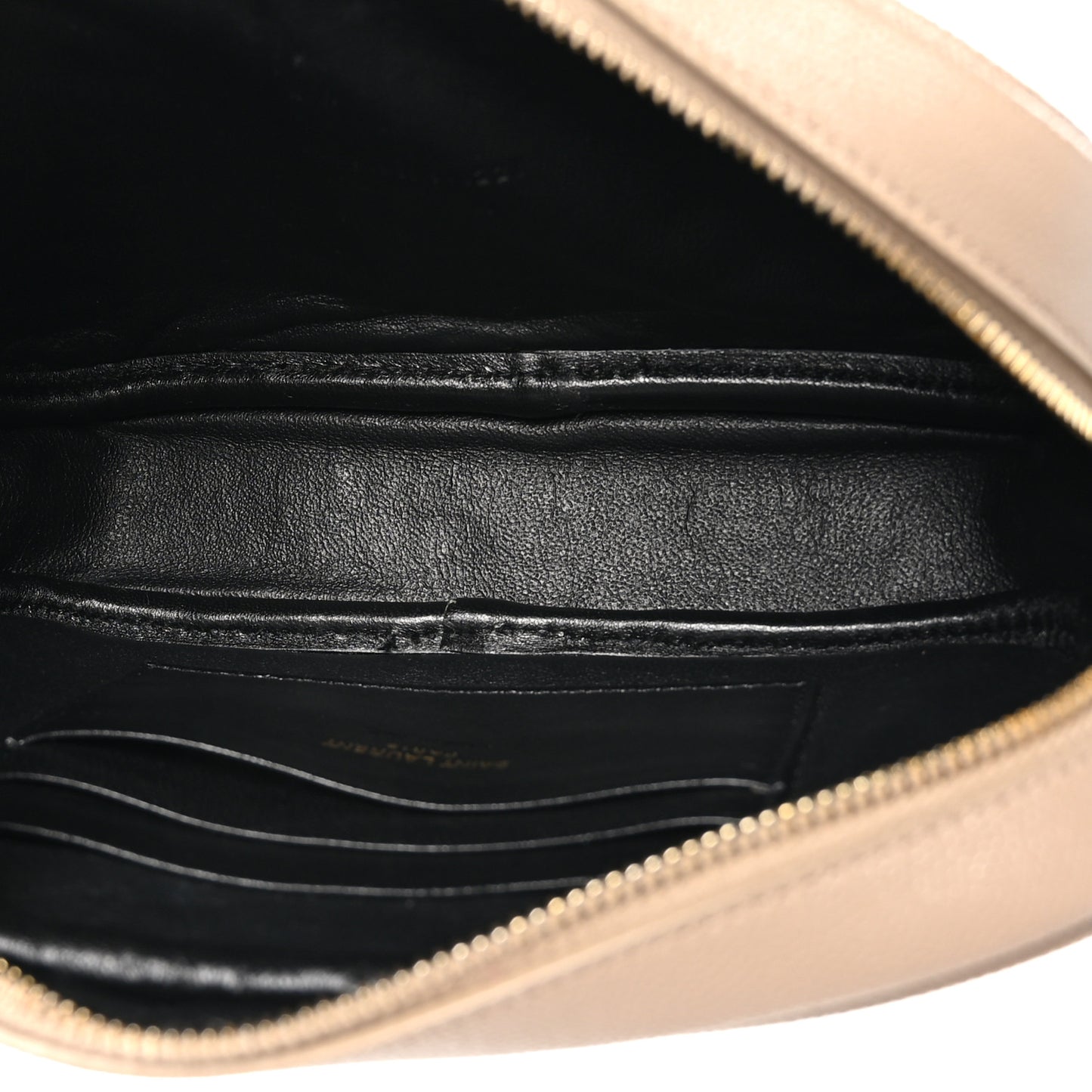 Grain De Poudre Matelasse Monogram Mini Lou Camera Bag Dark Beige