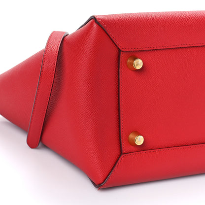 Celine Grained Calfskin Mini Belt Bag Coquelicot 7 of 9