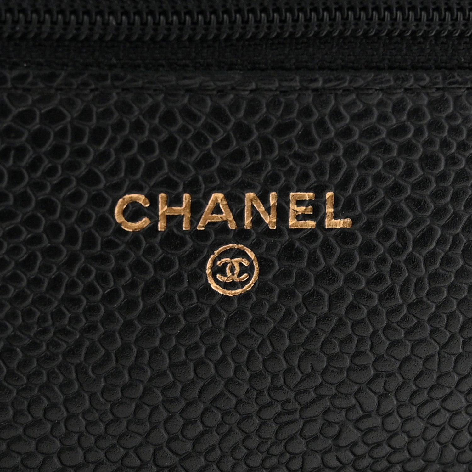 Chanel Caviar Quilted Wallet on Chain WOC Black 6 of 11