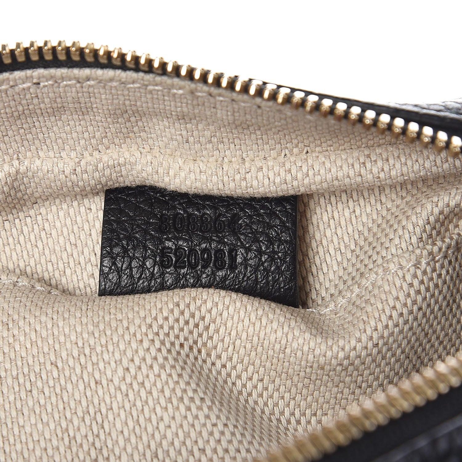 Gucci Pebbled Calfskin Small Soho Disco Bag Black 5 of 7