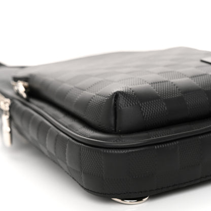 Louis Vuitton Damier Infini Avenue Sling Bag NM Onyx 8 of 9