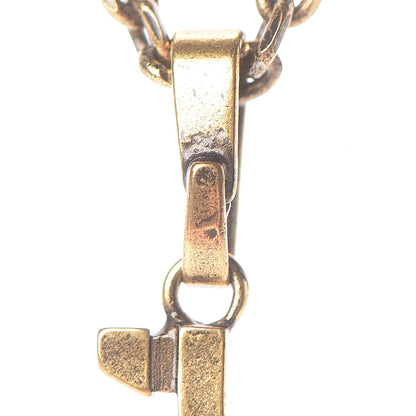 Christian Dior Metal J’Adior Long Necklace Aged Gold 7 of 8