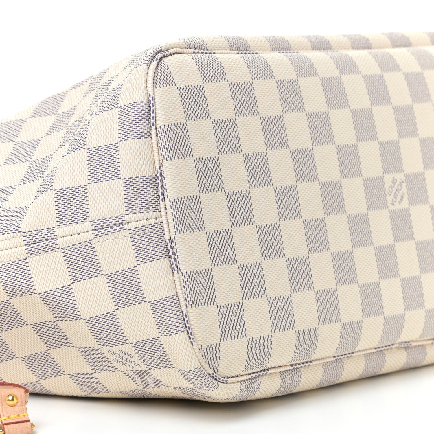 Louis Vuitton Damier Azur Neo Neverfull MM Rose Ballerine 5 of 10