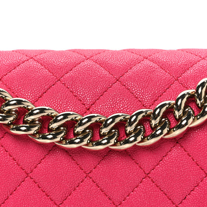 Chanel Caviar Quilted Medium Boy Flap Pink 8 of 12