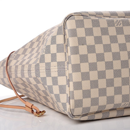 Louis Vuitton Damier Azur Neo Neverfull GM Rose Ballerine 10 of 11