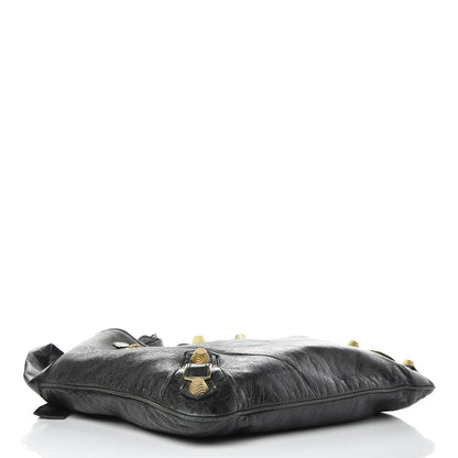 Balenciaga Chevre Giant 21 Gold Hardware Besace Hobo Black 4 of 13