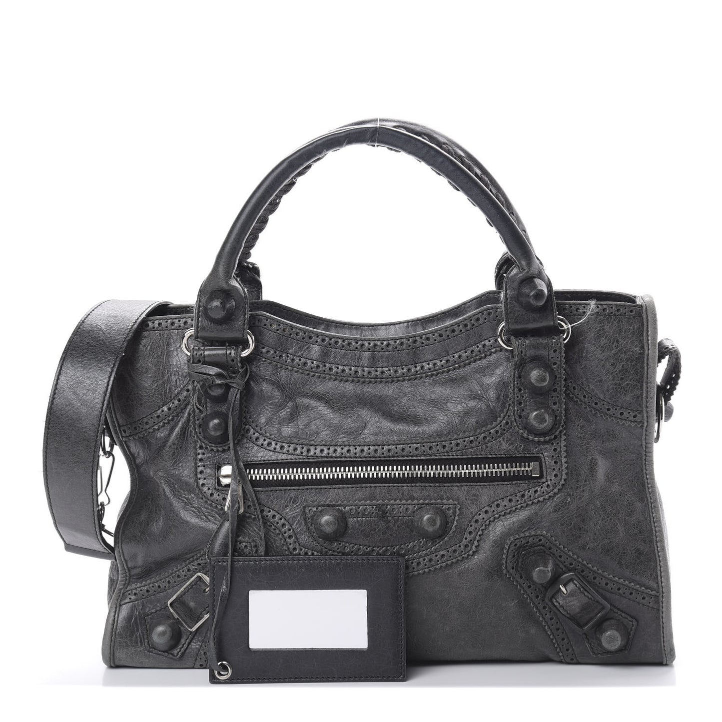 Agneau Giant Brogues Hardware City Black