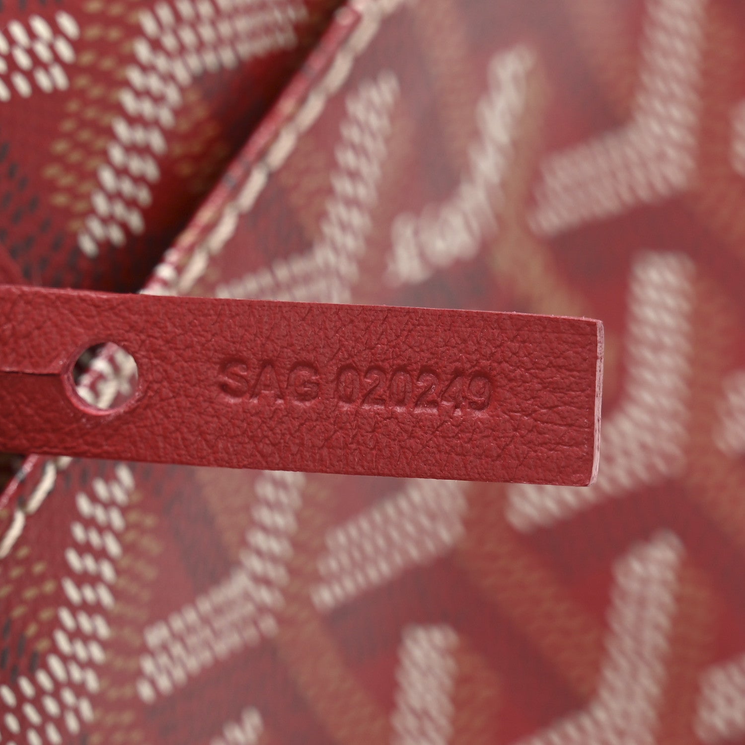 Goyard Goyardine Reversible Mini Anjou Red 8 of 13