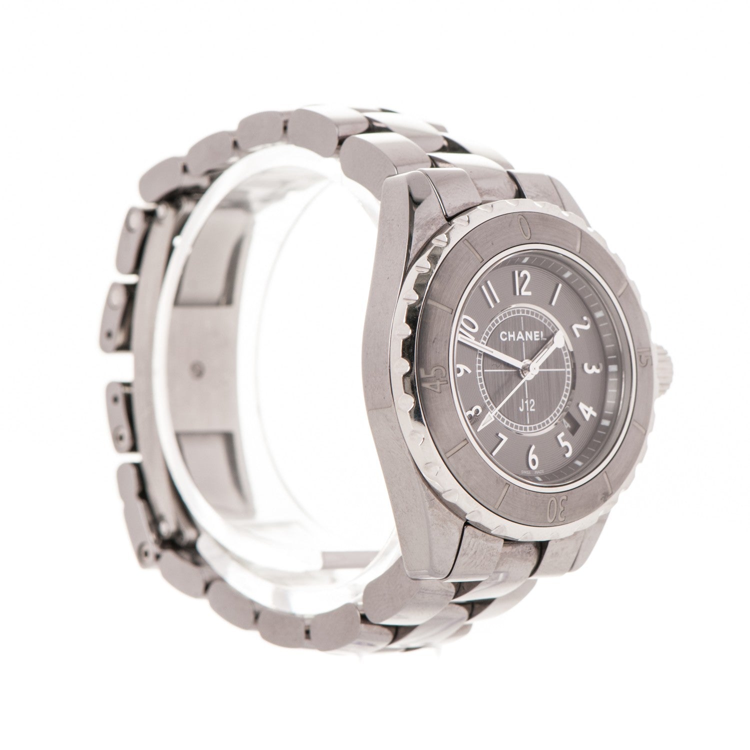 Chanel Titanium Ceramic 33mm J12 Chromatic Quartz Watch 3 of 6