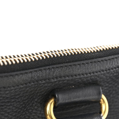 Prada Vitello Daino Shopping Satchel Black 12 of 19