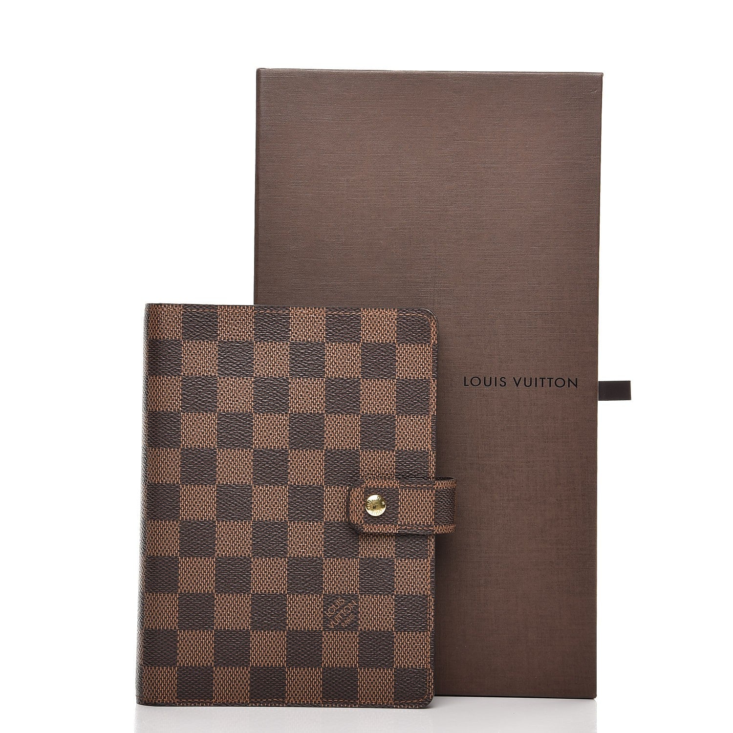 Louis Vuitton Damier Ebene Medium Ring Agenda Cover 7 of 7