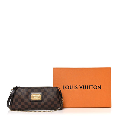 Louis Vuitton Damier Ebene Eva Clutch 12 of 12