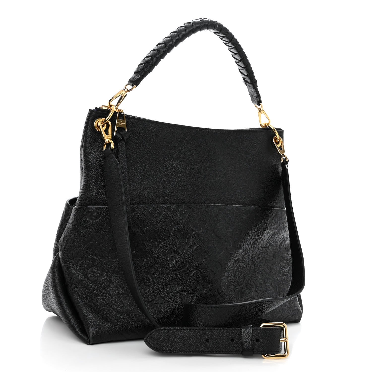 Louis Vuitton Empreinte Maida Hobo Black 3 of 10