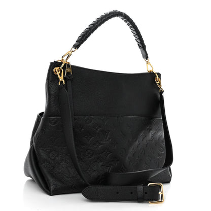 Louis Vuitton Empreinte Maida Hobo Black 3 of 10