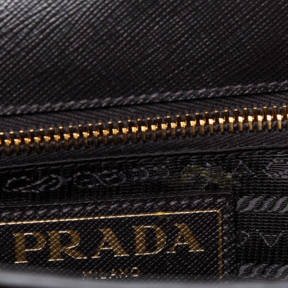 Prada Calf Hair Leopard Print Shoulder Bag Avorio 8 of 17