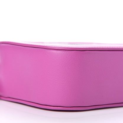 Balenciaga Calfskin Kittens Logo XS Everyday Camera Bag Fuchsia 5 of 10