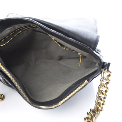 Marc Jacobs Patent Quilted The XL Single Flap Black 5 of 12