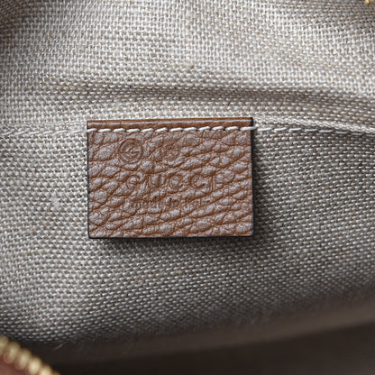 Gucci Monogram Mini Bree Messenger Bag Beige Tabacco 6 of 9