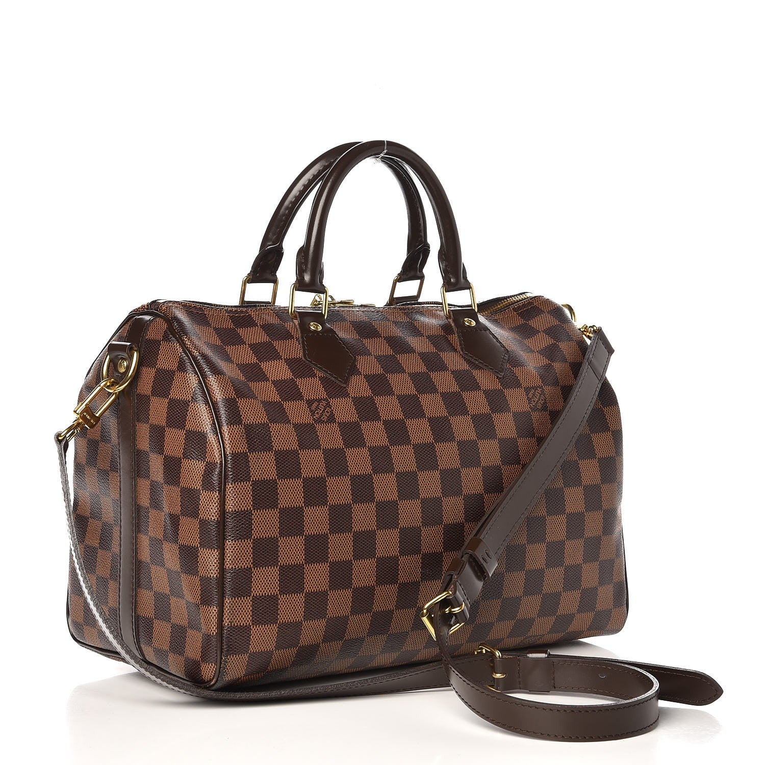 Louis Vuitton Damier Ebene Speedy Bandouliere 30 4 of 8