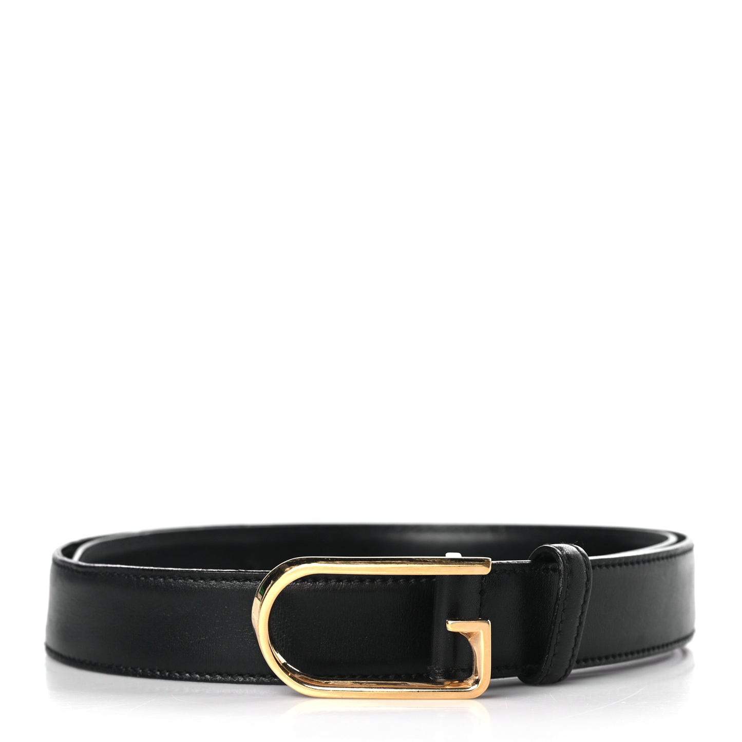 Calfskin G Logo Belt 90 36 Black