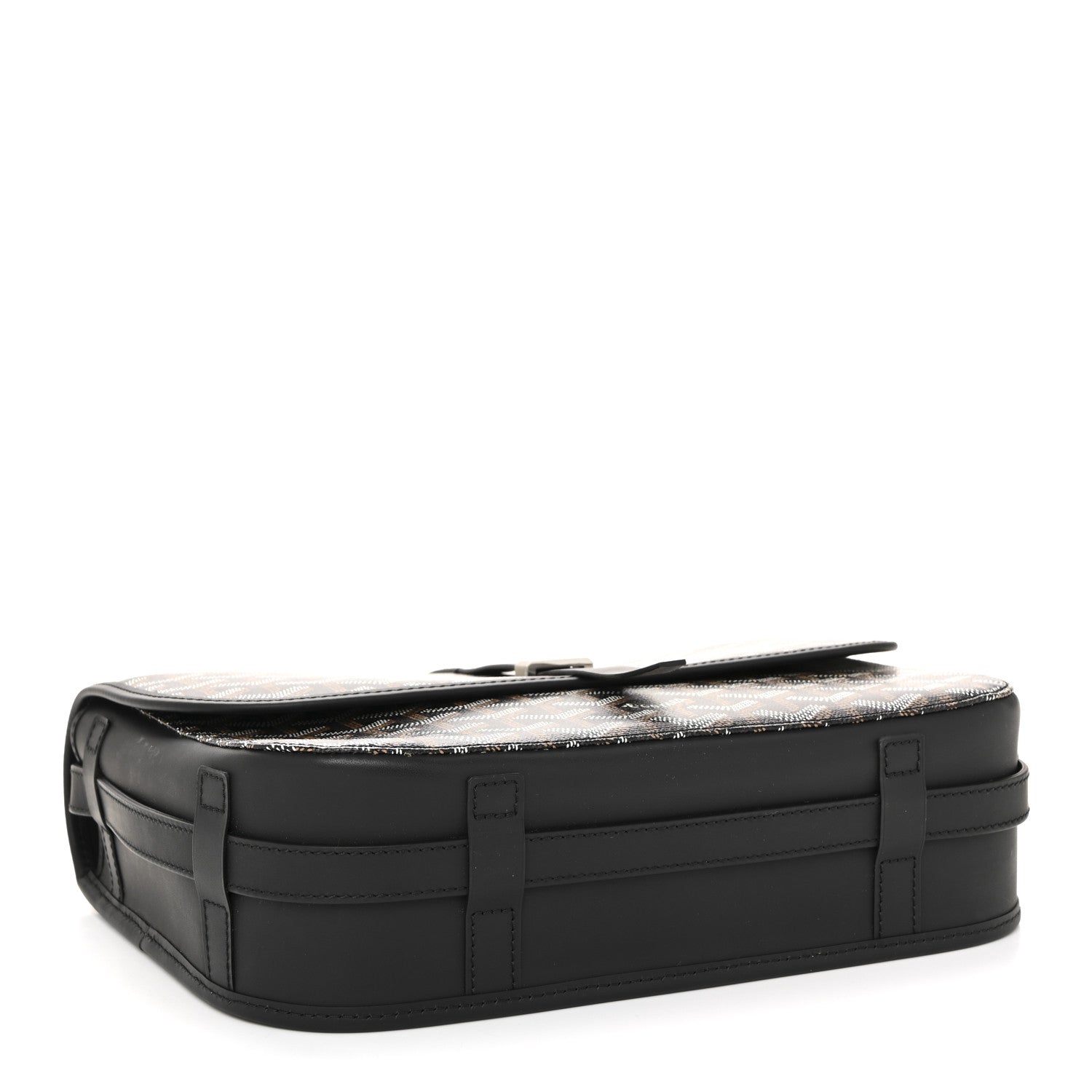 Goyard Goyardine Belvedere II MM Messenger Bag Black 4 of 12