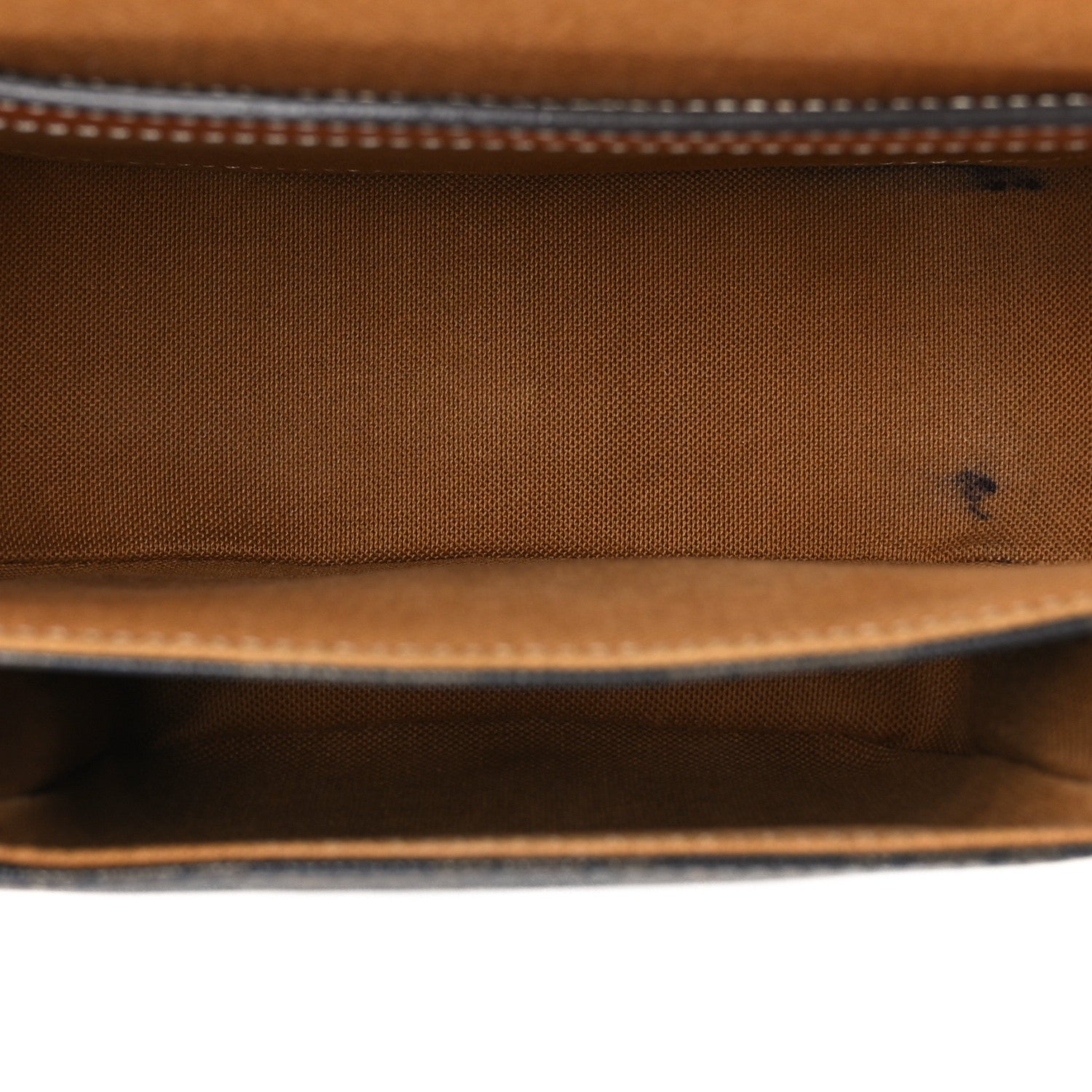 Celine Triomphe Canvas Medium Folco Bag Tan 4 of 9