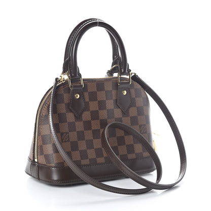 Louis Vuitton Damier Ebene Alma BB 3 of 10