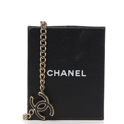 Chanel Enamel CC Chain Logo Belt Gold Black 3 of 3