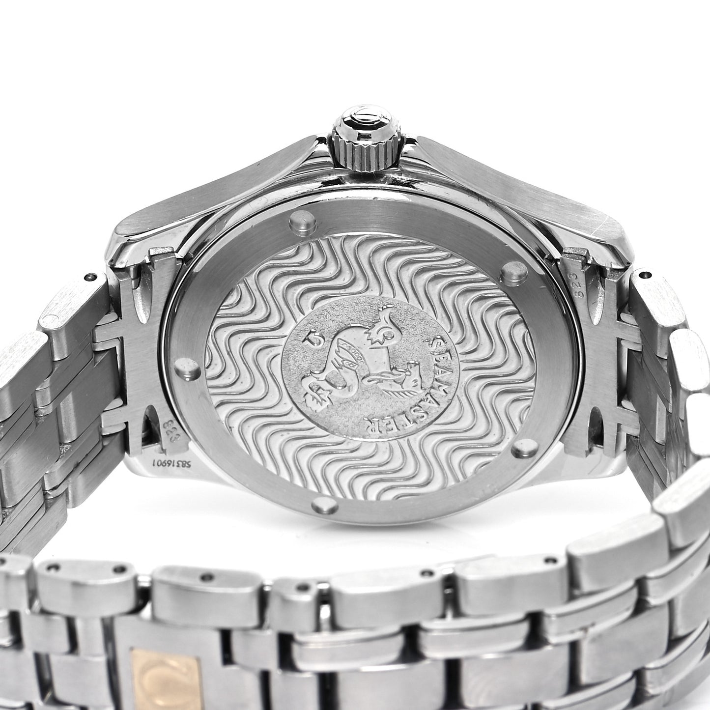 Stainless Steel 36mm Seamaster 120M Quartz Watch Blue 2511.81