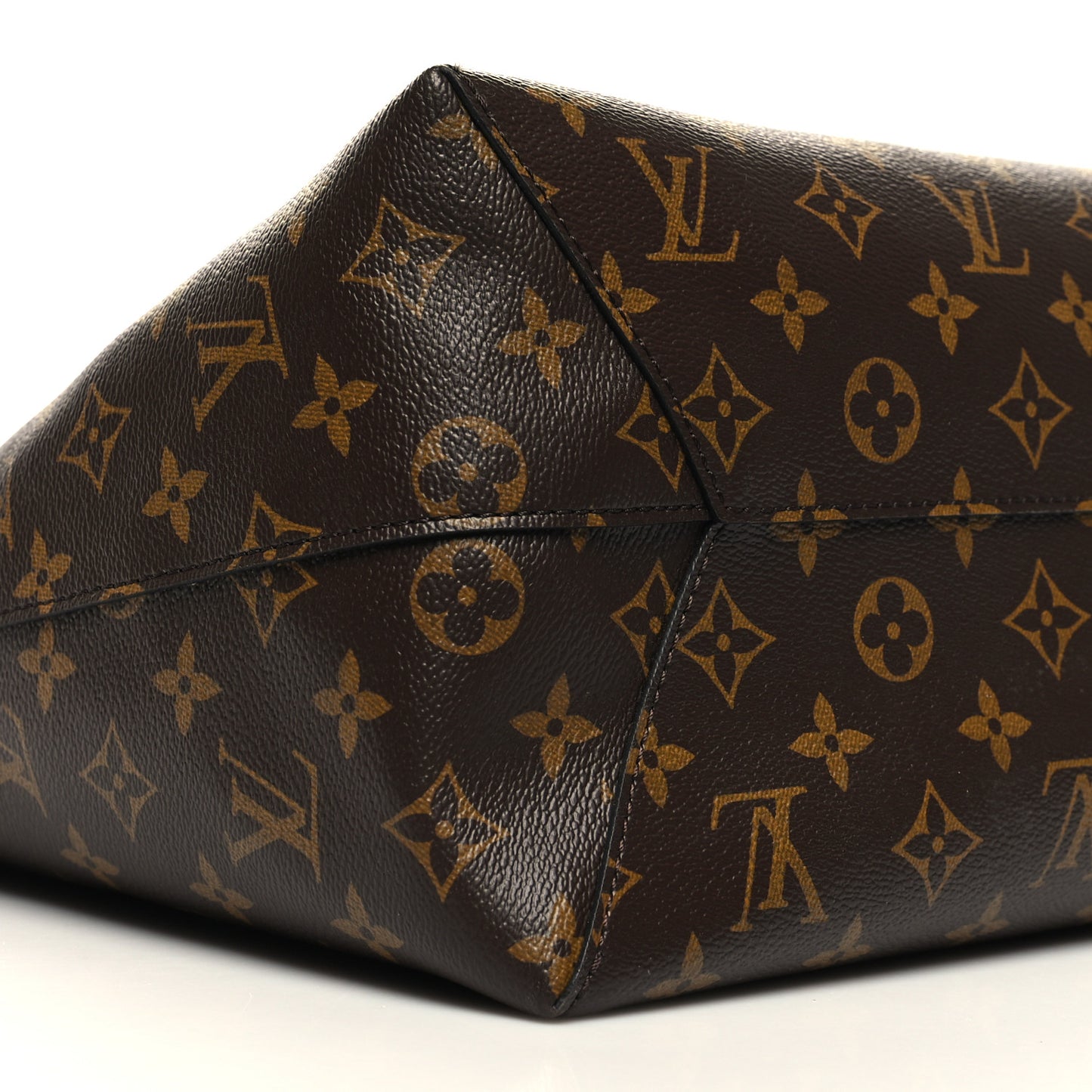 Monogram Flower Hobo Beige