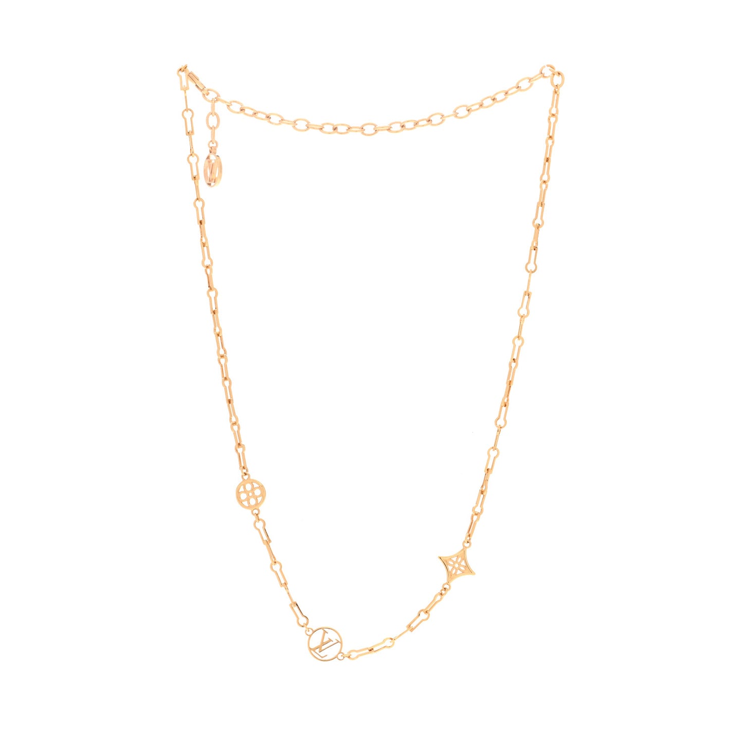 Metal Forever Young Short Necklace Gold