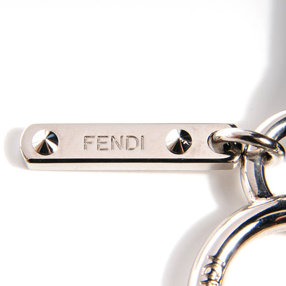 Fendi Mink Fox Rabbit Fur Vitello Flamingo Furme Monster Bag Charm Viola Multicolor Black 4 of 7