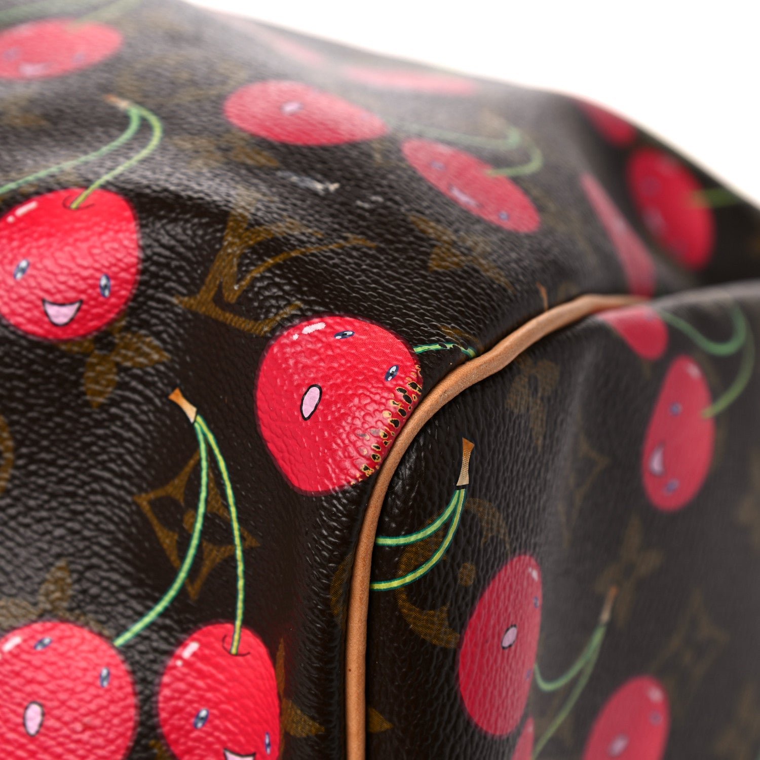 Louis Vuitton Monogram Cerises Keepall 45 6 of 28