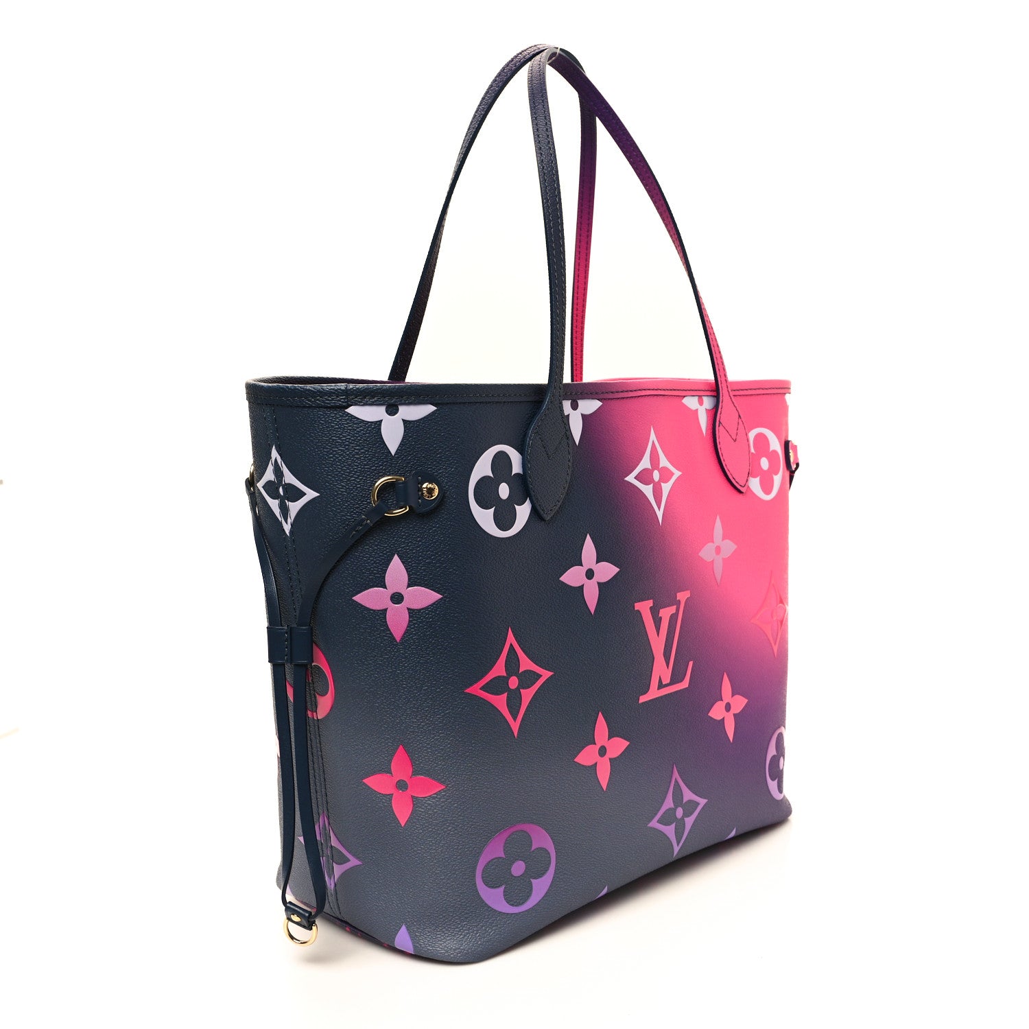 Louis Vuitton Monogram Giant Spring In The City Neverfull MM Midnight Fuchsia 4 of 10