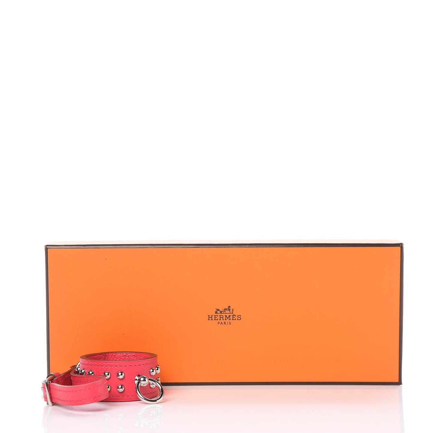 Epsom Collier de Chien Anneau Key Holder Rose Extreme