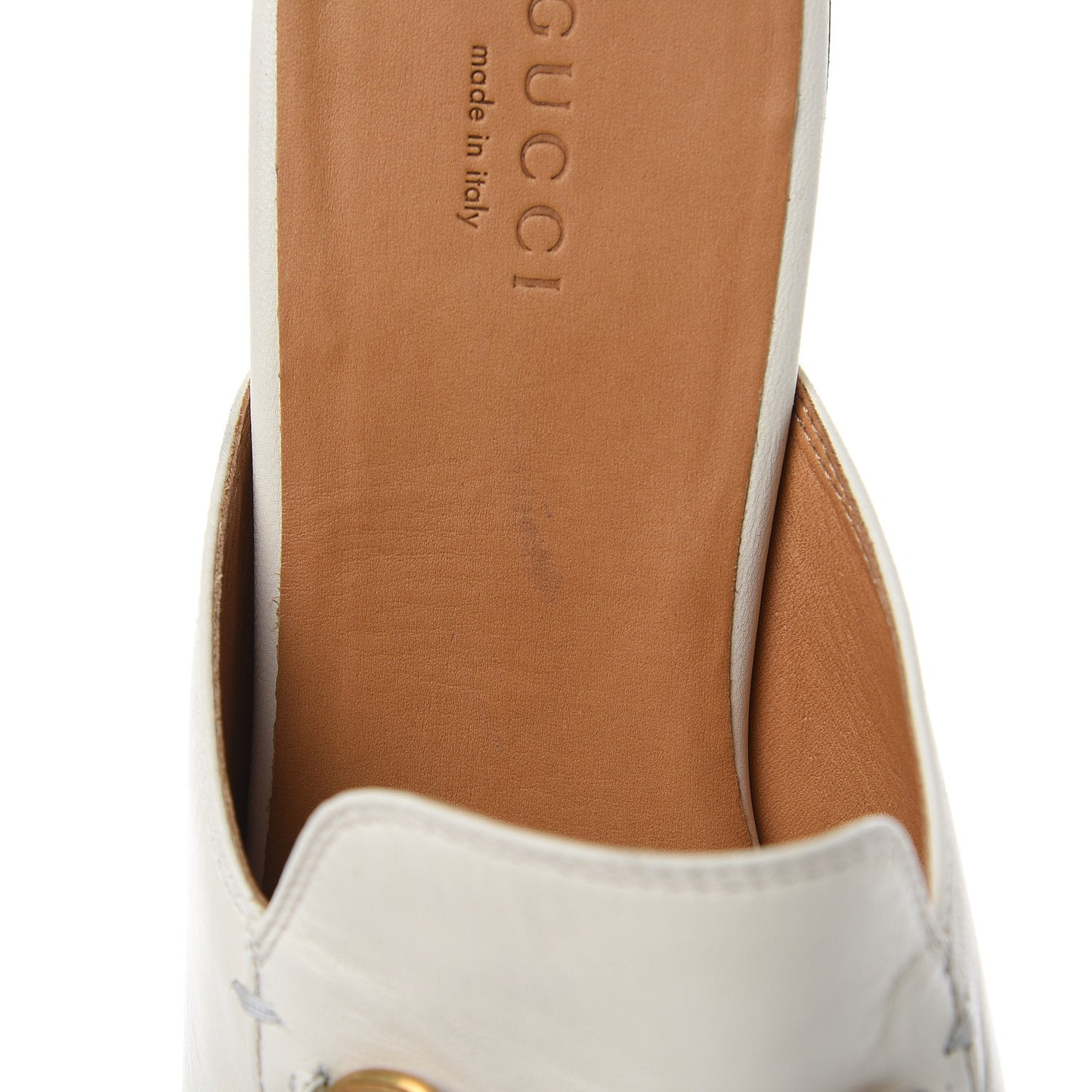 Malaga Kid Womens Princetown Slippers 39.5 Mystic White