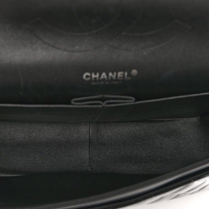Chanel Patent Quilted Jumbo Double Flap Black 6 of 12