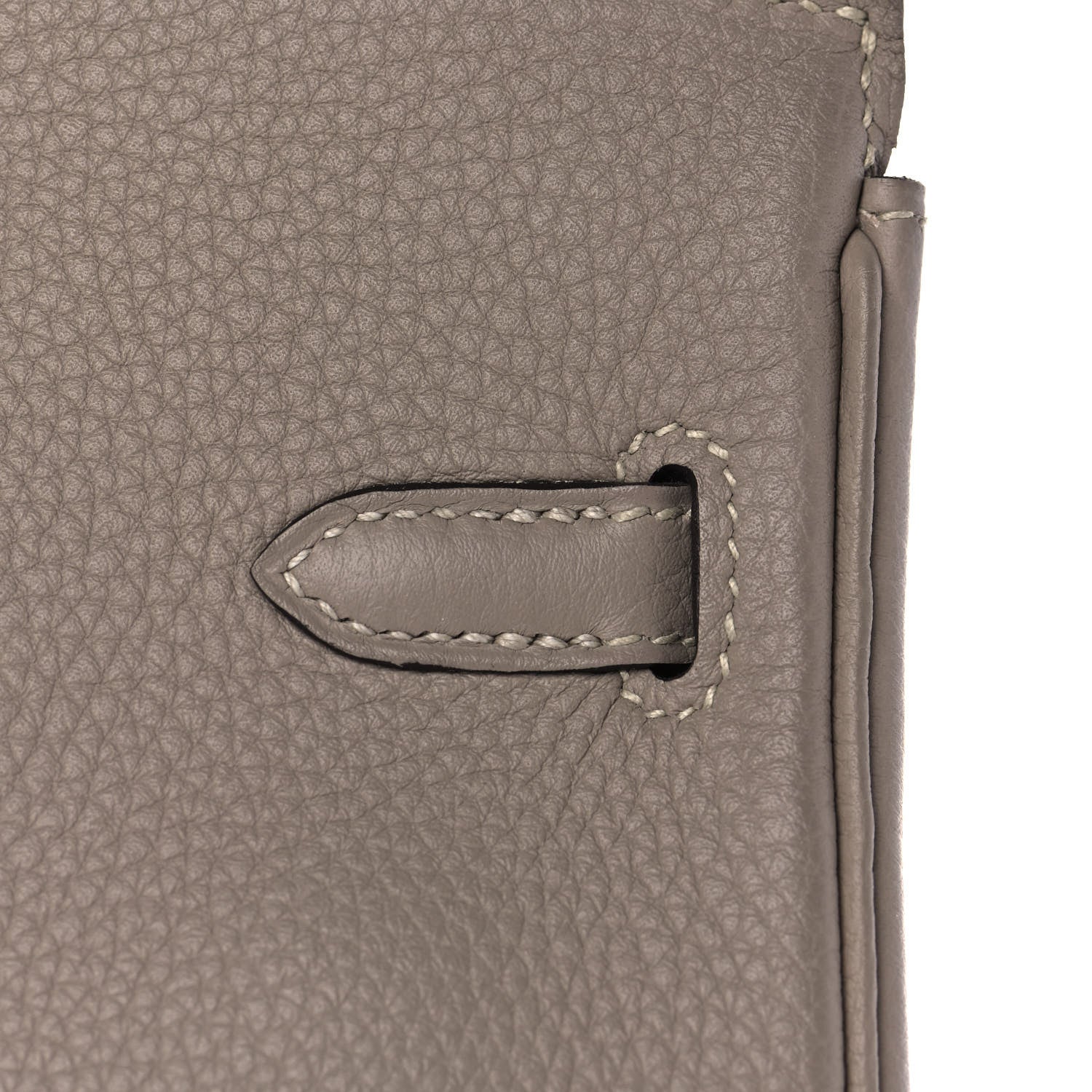 Hermes Togo Birkin 25 Gris Tourterelle 11 of 35