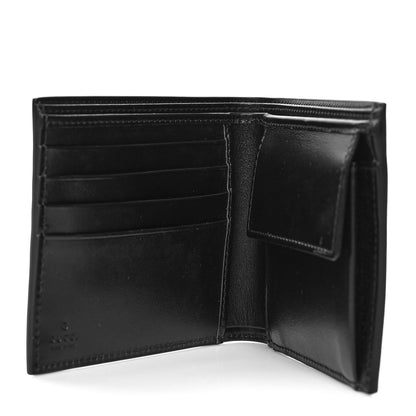 Gucci Plutone Calfskin Logo Bi-Fold Wallet Black 5 of 8