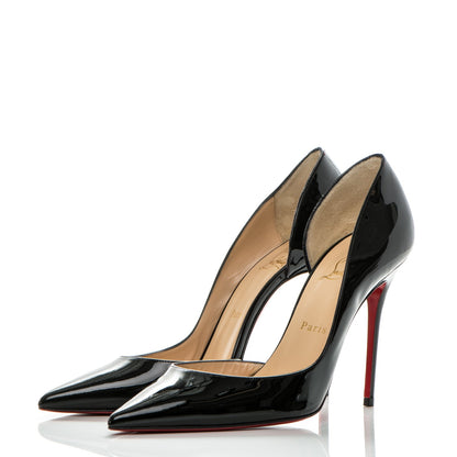 Christian Louboutin Patent Iriza 100 Pumps 40 Black 3 of 7