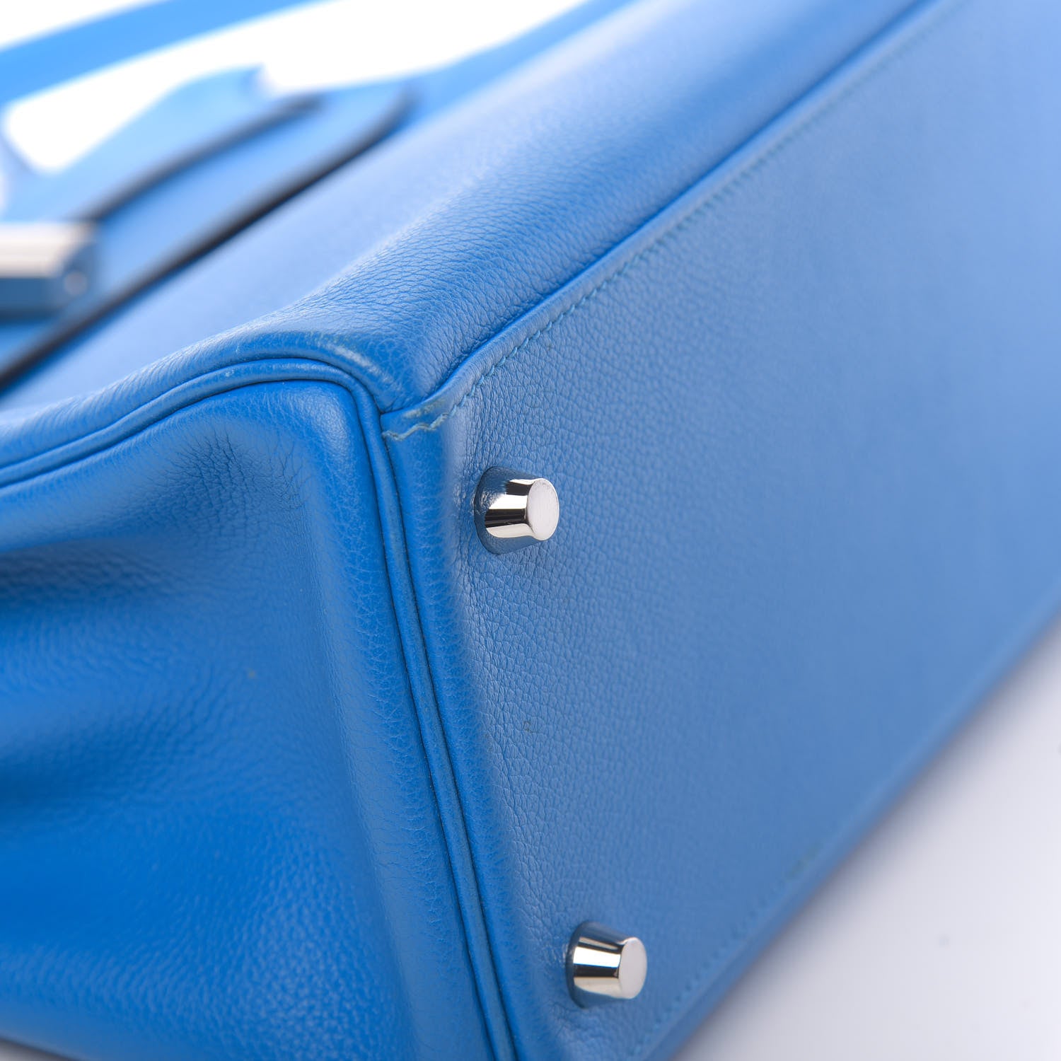 Hermes Evercolor Kelly Retourne 32 Bleu Hydra 19 of 42