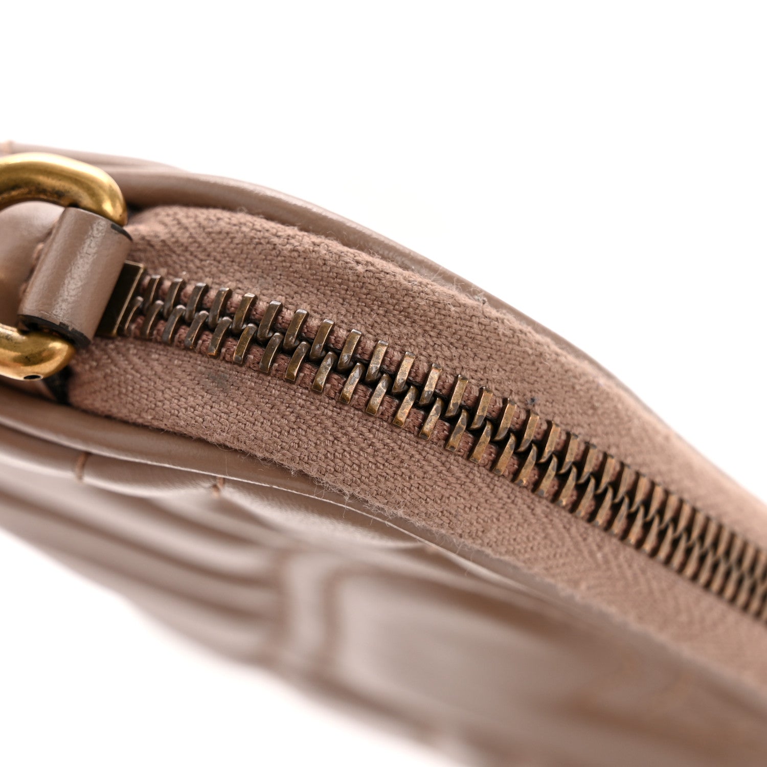 Gucci Calfskin Matelasse Mini GG Marmont Chain Crossbody Bag