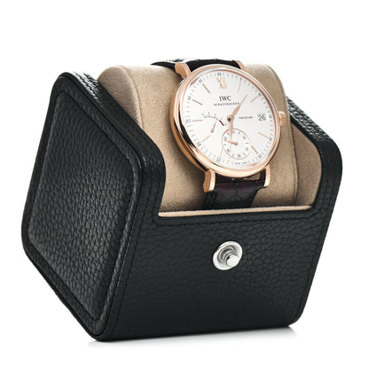 IWC Stainless Steel 18K Rose Gold Alligator 45mm Portofino 8-Day Power Reserve Manual Winding Watch IW510107 5 of 5