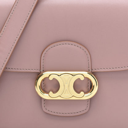 Celine Shiny Calfskin Medium Chain Maillon Triomphe Antique Rose 9 of 9