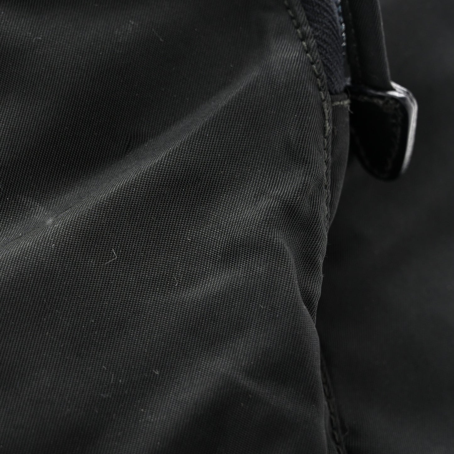 Tessuto Nylon Vela Cinch Backpack Black