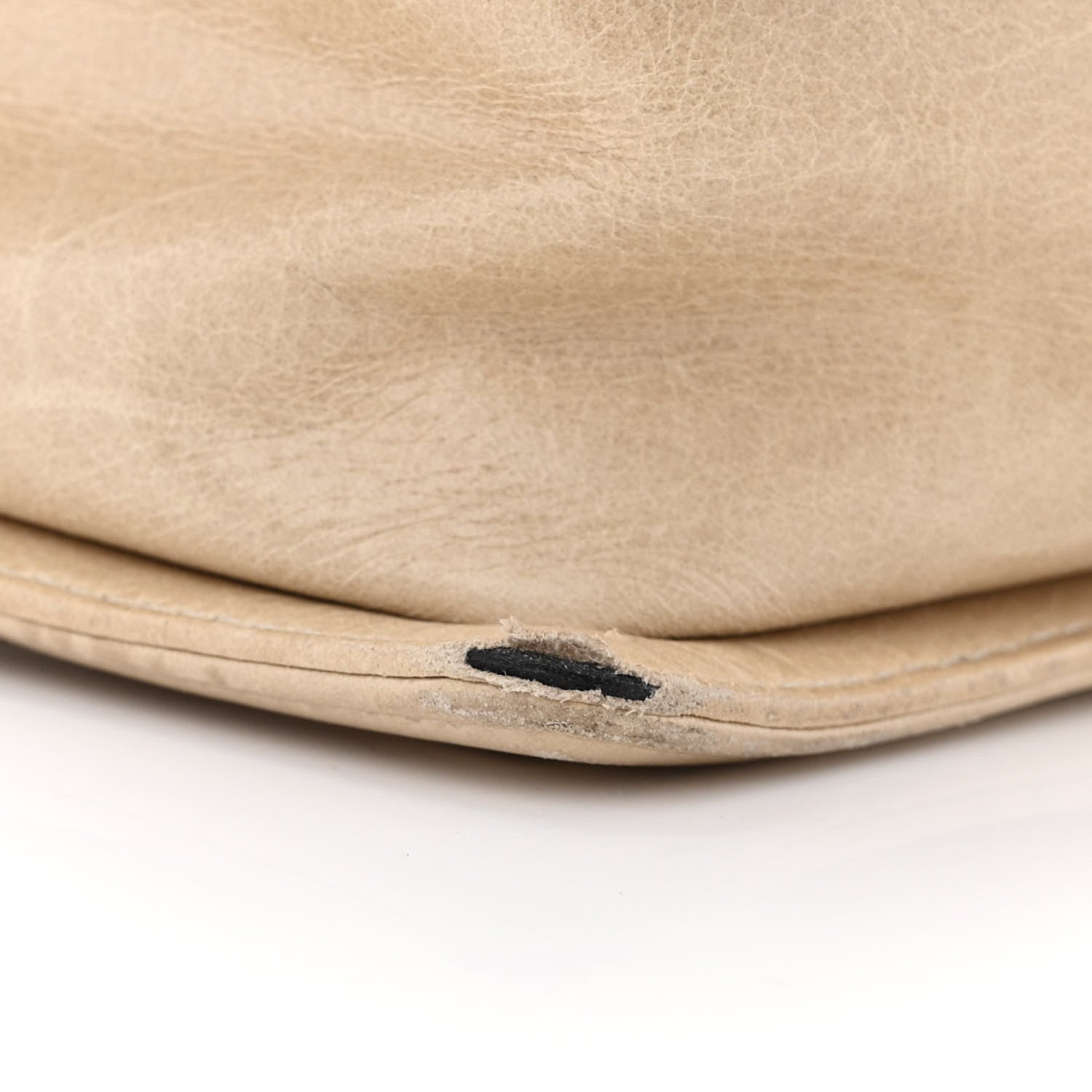 Chanel Glazed Calfskin Quilted Large Boy Flap Beige 11 of 19