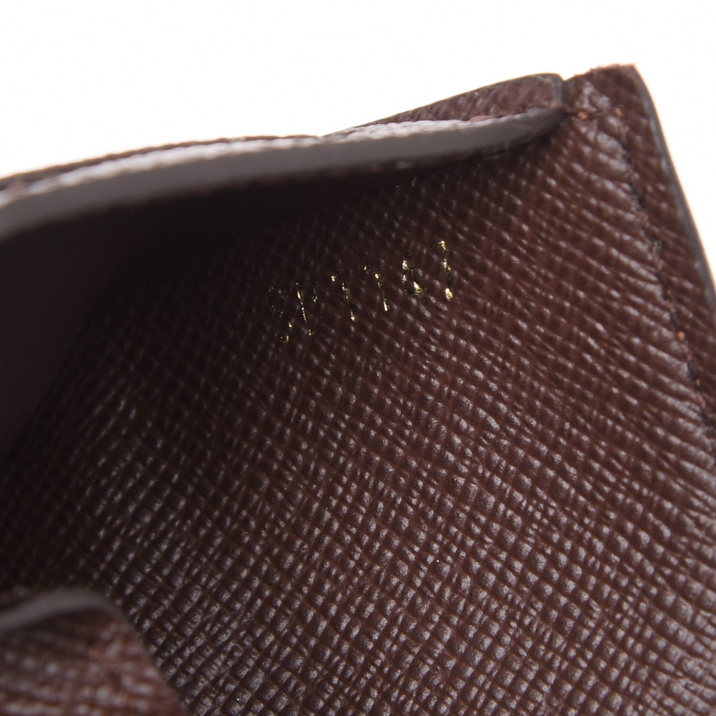 Damier Ebene Normandy Compact Wallet Rose Ballerine