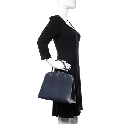 Hermes Courchevel Dalvy 30 Bleu Marine 2 of 10