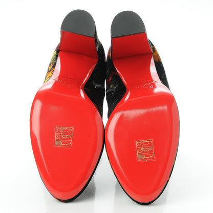 Christian Louboutin Veau Velours Moulamax 100 Booties 39 Black 6 of 10