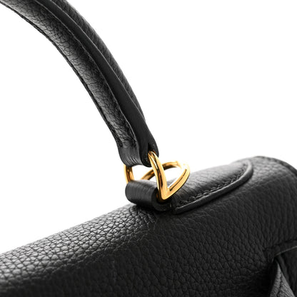 Hermes Togo Kelly Retourne 28 Black 14 of 15